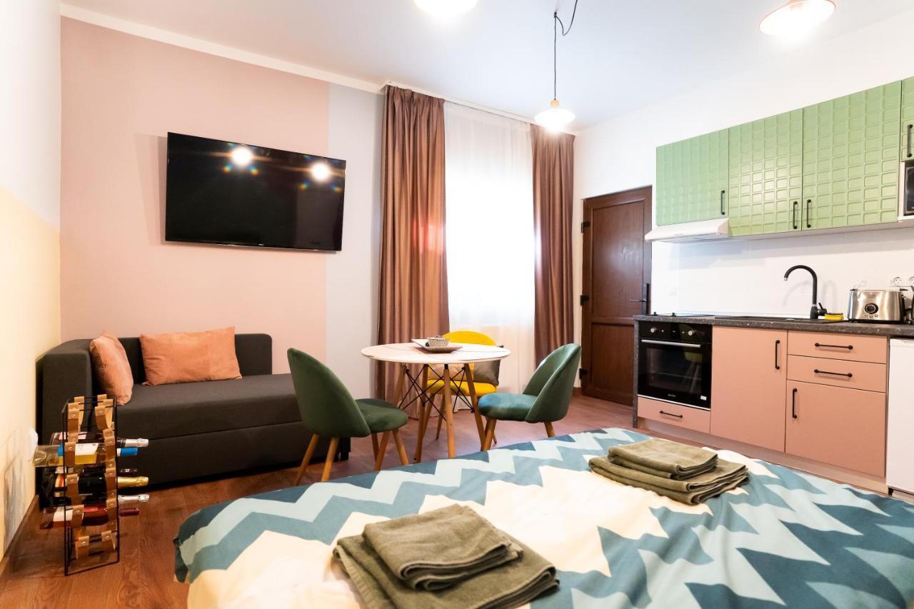 Galeria Grafit Apartments Sibiu Dış mekan fotoğraf